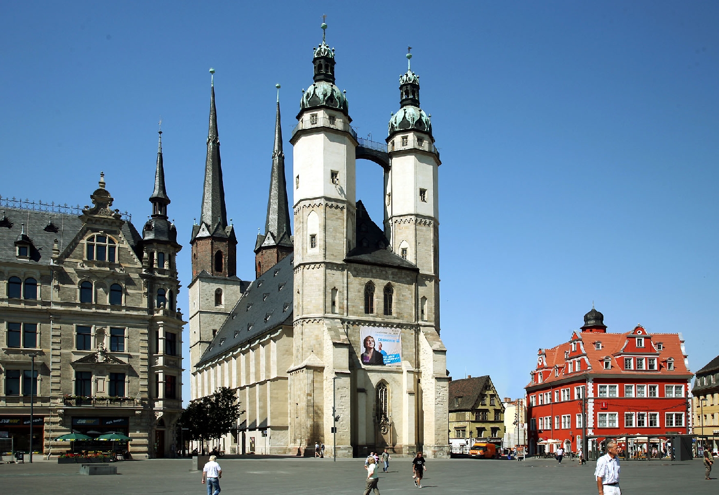 Marktkirche Stadt Halle Saale